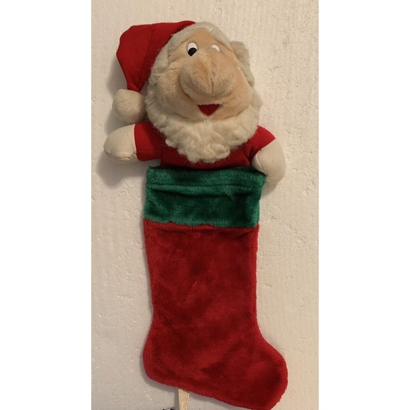 Vintage Christmas Stockings Santa Claus and Mrs. Claus Chosun International READ - Picture 6 of 16